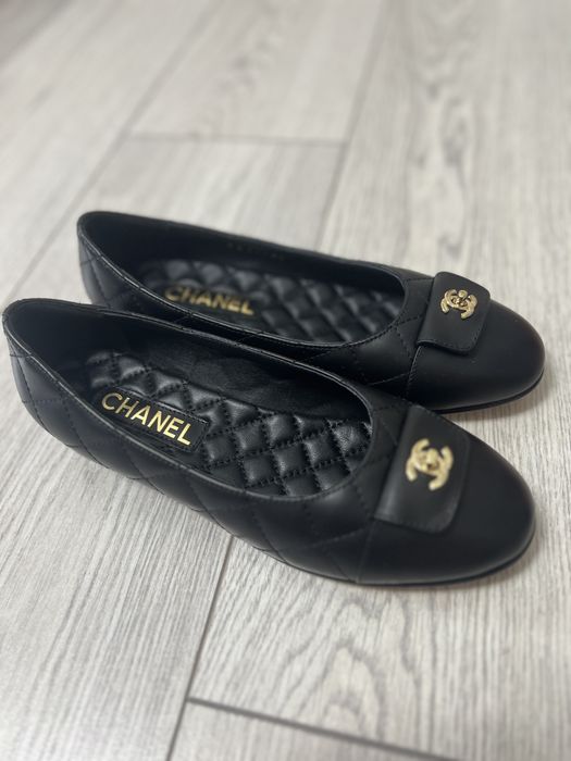 Балетки CHANEL черные