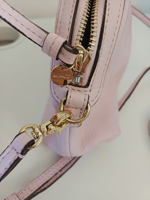 Mimco розова чана от естествена кожа