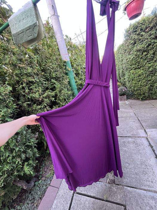 Rochie lunga de ocazie, multifunctionala, Ramona Badescu, marime universala
