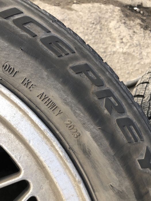 Продам диски R16 с зимней резиной 5 стиль