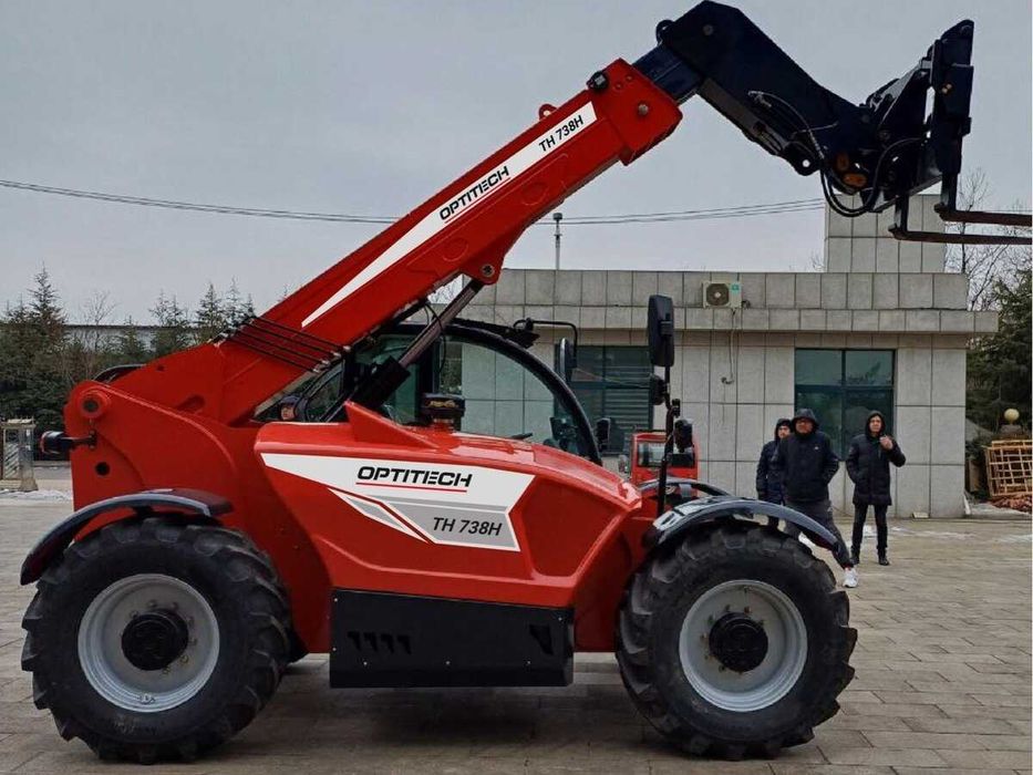 Телескопический погрузчик OPTITECH — модель TH 738H