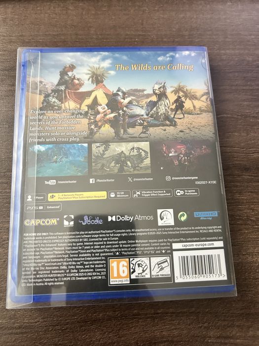Monster Hunter Wilds PS5 Editia Cu Holograma