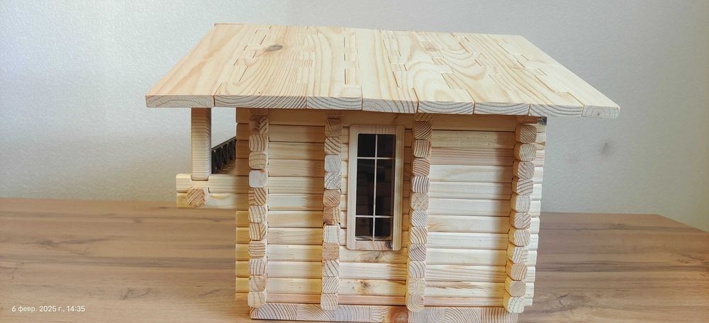 Конструктор деревянный дом
