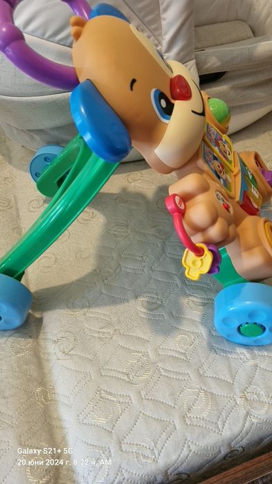 Музикална Проходилка/Уокър  Fisher Price - Кученце