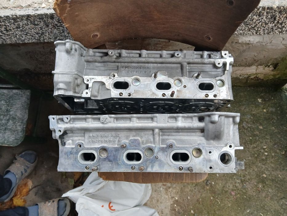 Цилиндрови глави лява и дясна за Mercedes W211.320CDI.-V6.-E-class.