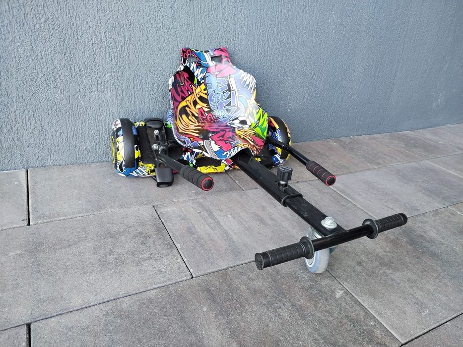 Hoverboard cu scaun și scuter copii
