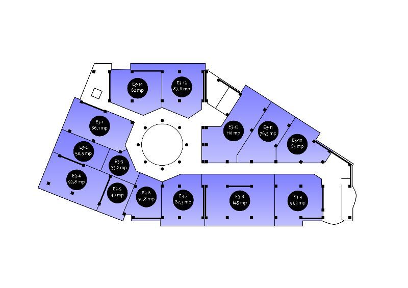 Spatii pentru birouri de inchiriat Ploiesti cladirea WEST MALL