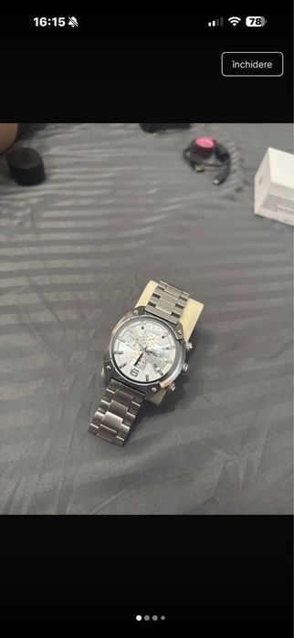 ceas diesel argint barbati
