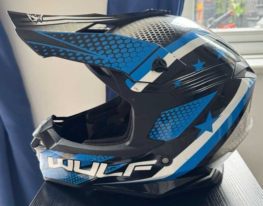 Мотокрос Каска WULF L размер.