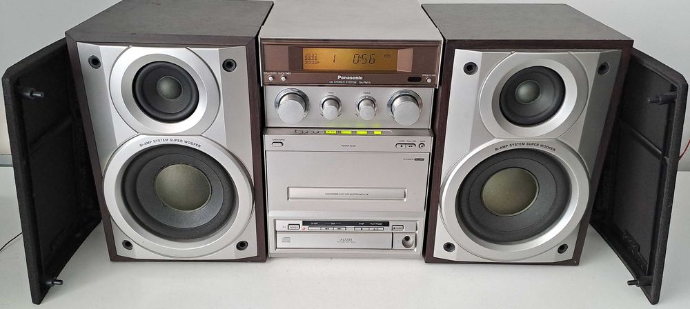 Panasonic SA PM 15 – Bi-Amp – Sunet Superb – CD / Aux / Radio / Boxe