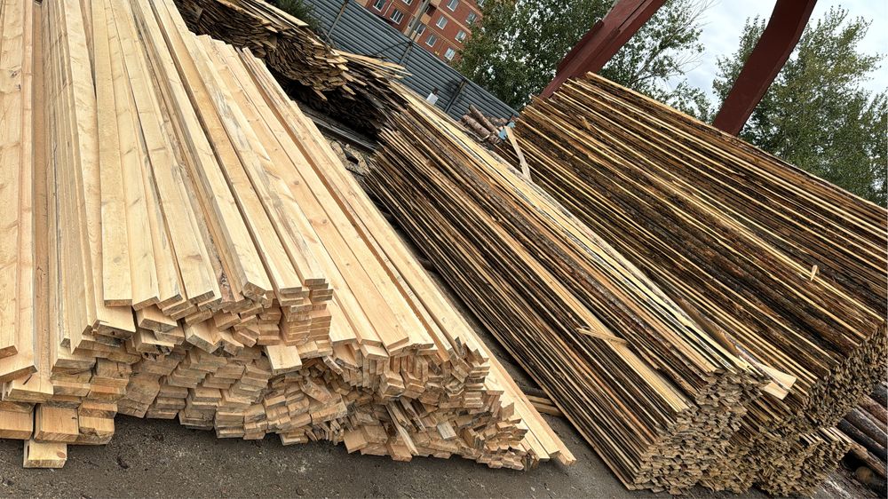 Доска абрезная и не обрезная