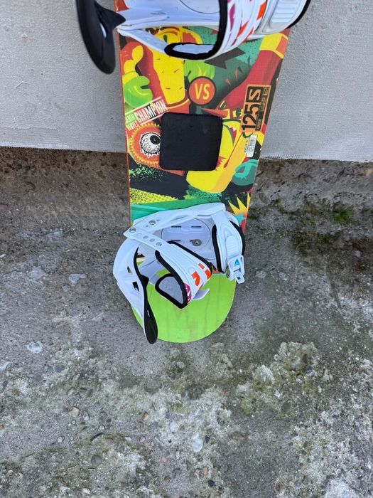 Placa snowboard Salomon The Junior 125cm cu legaturi