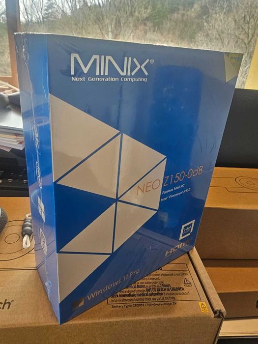 Мини компютър - 16GB DDR4 + 512GB SSD + Win 11 (чисто нови с гаранция)