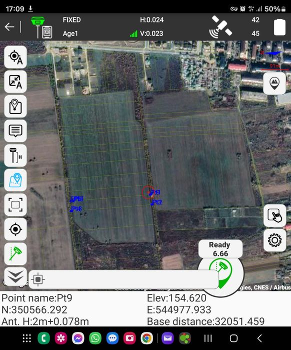 Lucrări topografice și geodezice de precizie,  Cadastru