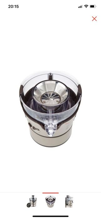 Компактная соковыжималка 2 в 1