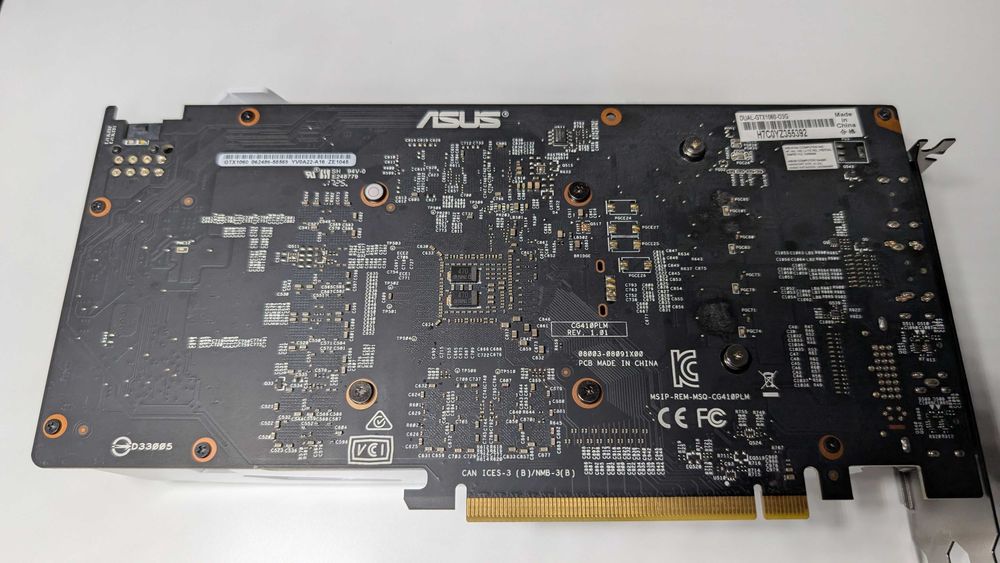 Видео карта ASUS GTX 1060 3GB