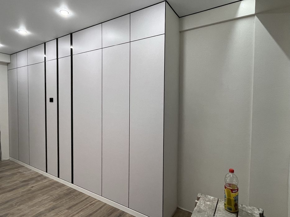 Бамбук панель абой шпаклевка