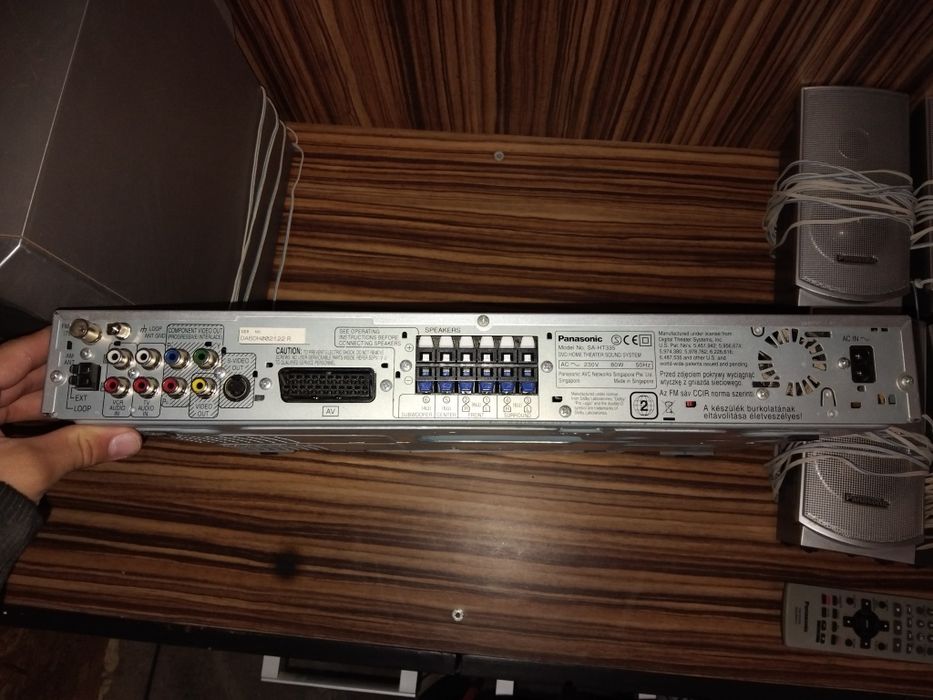 Sistem Home Cinema Panasonic 5.1 complet + telecomandă