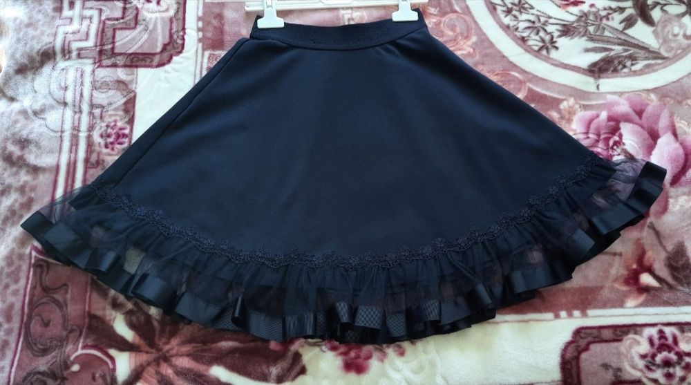 Юбка школьная на девочку 5-7 класс