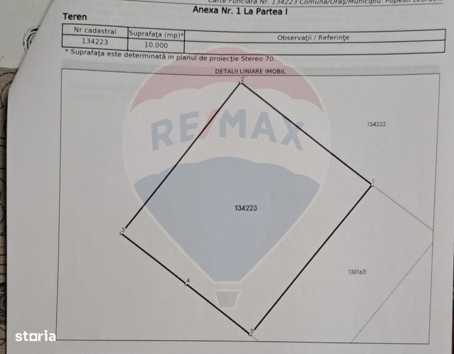 Teren intravilan 10,000mp Popesti-Leordeni intre centura Buc si A0