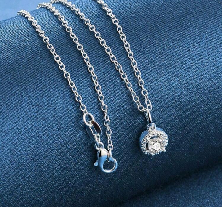 Set Nou de 3 piese Nou Argint 925 cu inel ajustabil