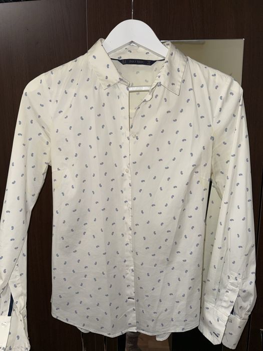 Дамска риза Zara, S, 100% памук
