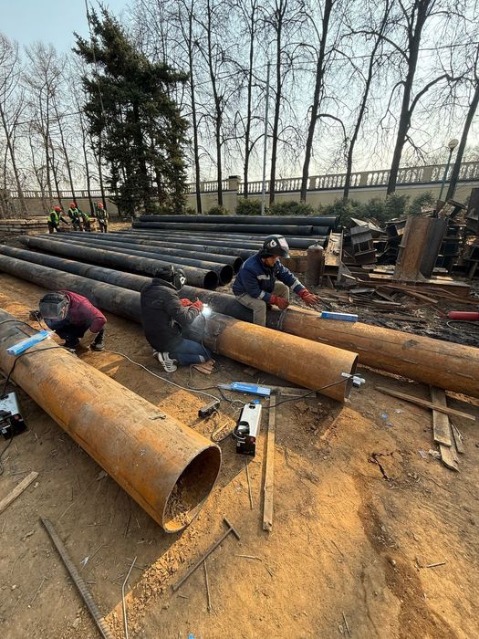 Сварщик ишлари булса киламиз навес ферма решотка ясаемиз турба