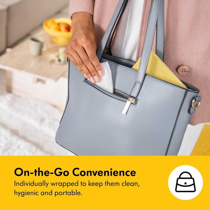 MEDELA Ultra-Breathable – Ултратънки абсорбиращи подплънки за кърма, 120 бр., дискретен дизайн