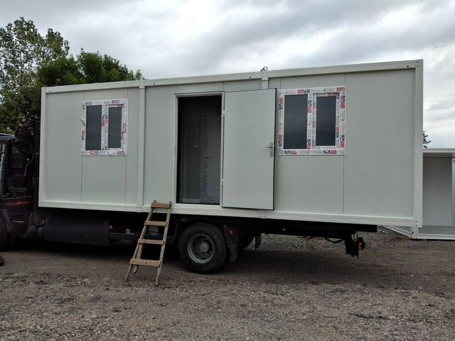 Жилищен контейнер 30кв.м Сглобяема къща Вила Бунгало 10х3м