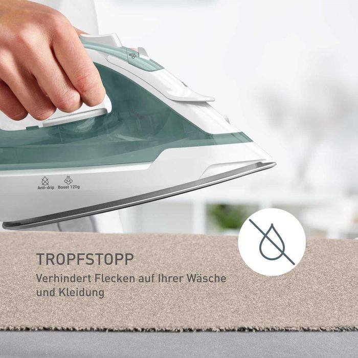 Tefal Virtuo Парна ютия Керамична плоча 30 секунди време за нагряване