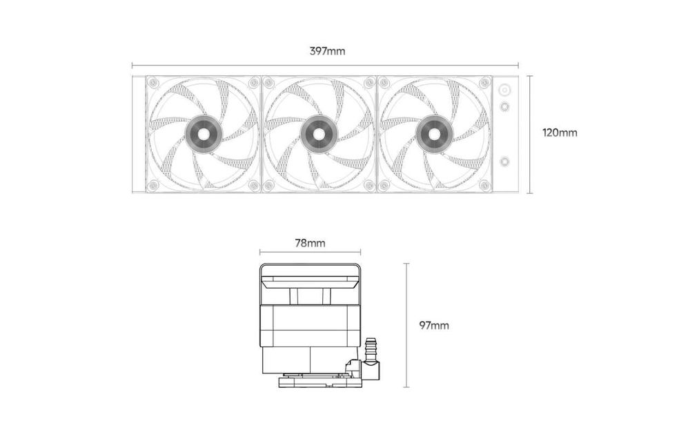 СЖО Ocypus Sigma L24 | L36 Pro. Водянка 240 / 360 мм