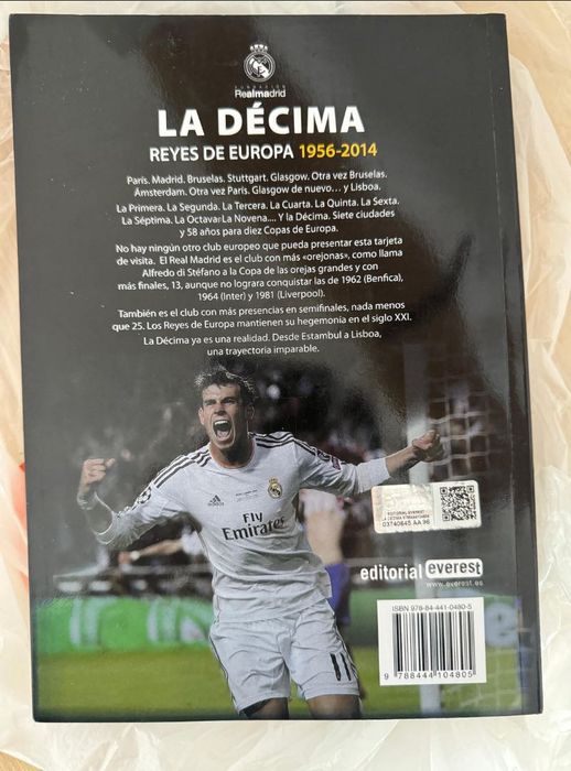 Real Madrid книга Реал Мадрид