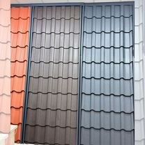 Металлочерепица все цвета и размеры