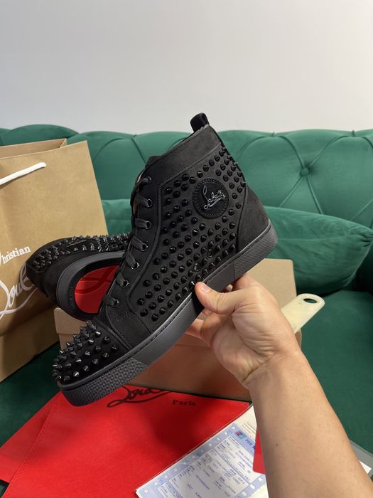 Adidasi Christian Louboutin piele naturala 100% Full Box colectie noua