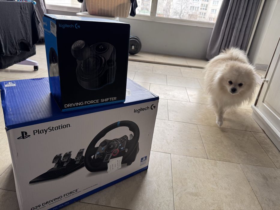 Logitech G29 + Shifter