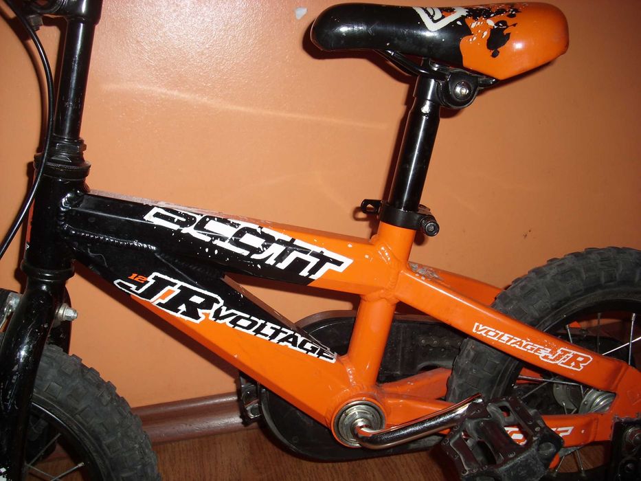 SCOTT 12 ″ USA АЛУМИНИЕВ Детски велосипед,колело с помощни колела.Промо!
