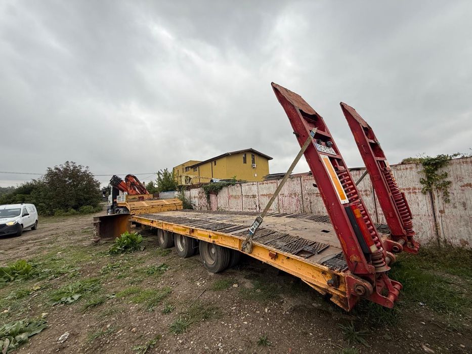 Man TGS183604X2BLS cu Macara Terex SCHIMB cu Buldoexcavator