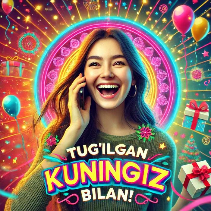 Табрик буюртмаси - тугилган кунга