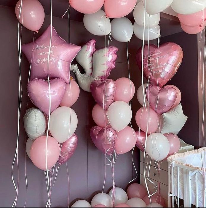 Гелевые шары + доставка в подарок