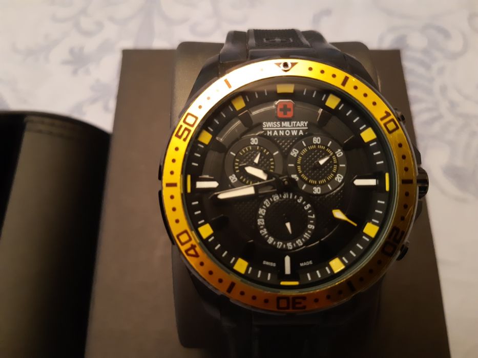 Ceas barbati original swiss military hanowa