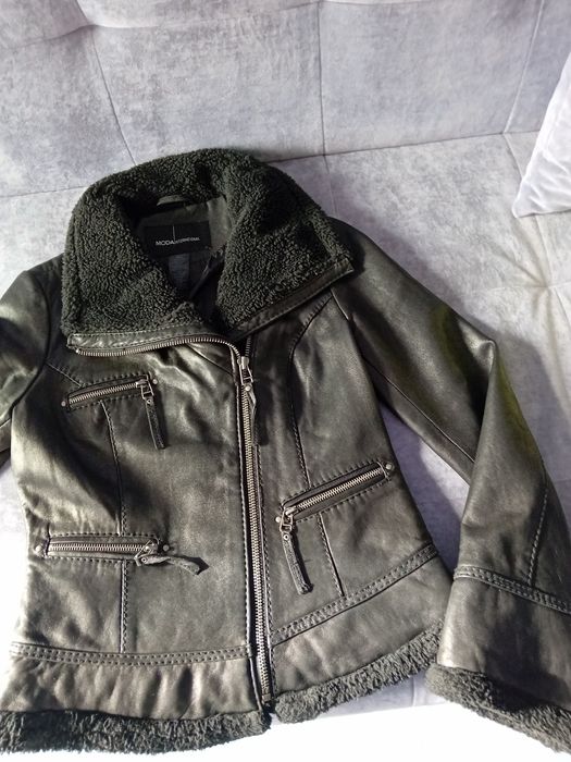 Дамско яке от естествена кожа