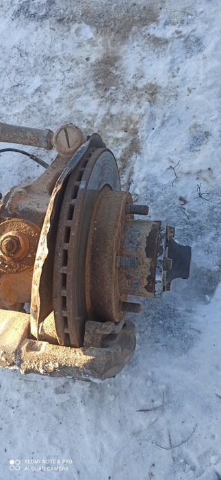 Передний мост на УАЗ буханку Гибридный