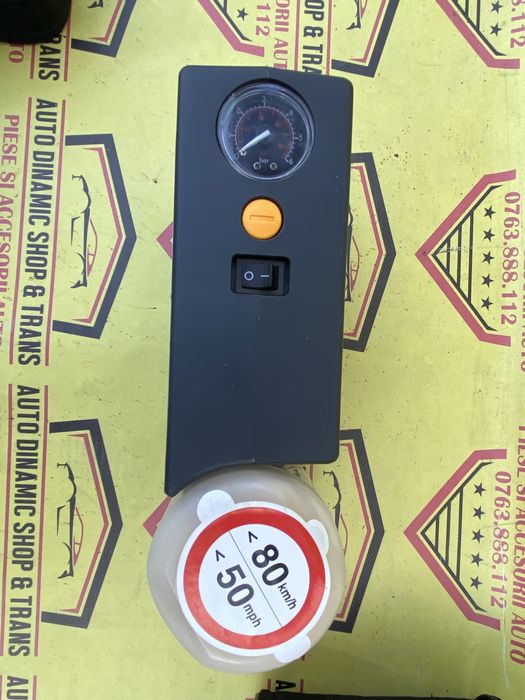 Kit pana compresor auto umflat roti GM Opel 180W 12Vcu husa