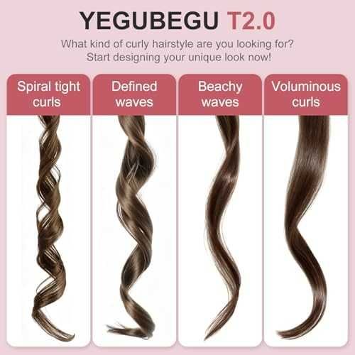 Нова Машa къдрици без щипка 13-25мм, бързо загряване 30 сек 14 степени