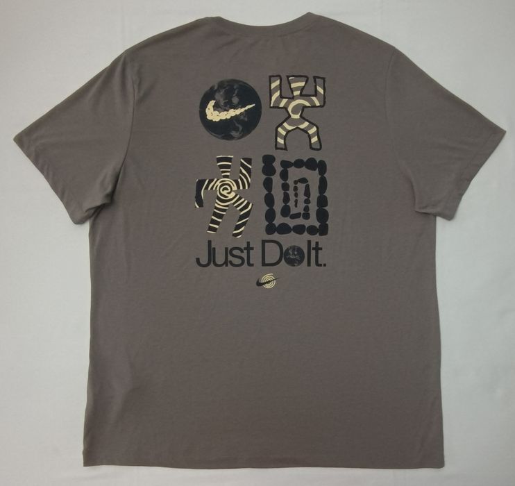 Nike DRI-FIT Tee оригинална тениска 2XL Найк памук спорт фланелка фитнес тренировки
