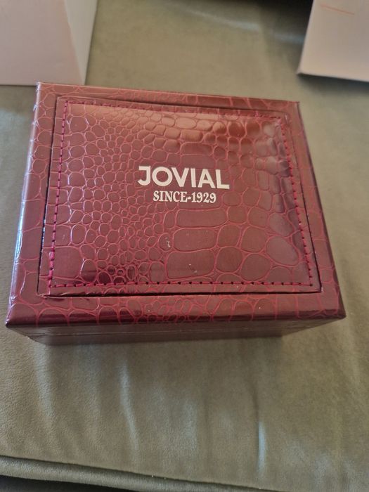 Позолоченные часы Jovial