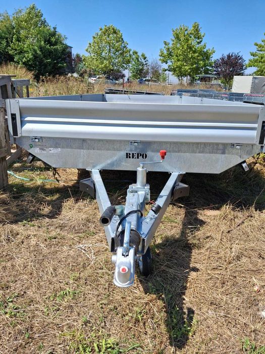 Remorca CARGO ,marfa,atv,utv,apicol, 3 tone ,cu frana,FABRICAT RO