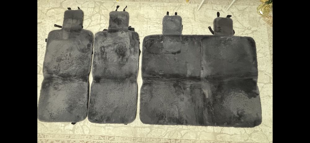 Чехлы на авто, меховые, универсальные