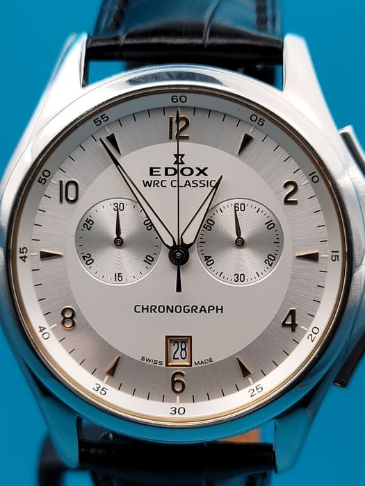 Edox WRC Classic хронограф кварц