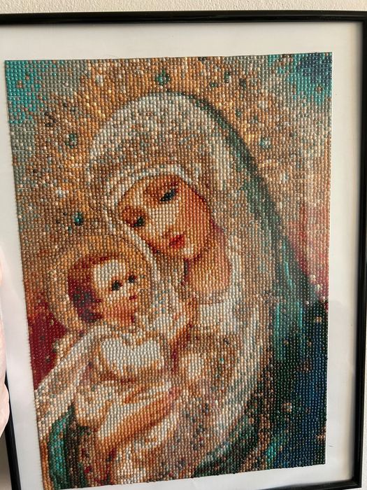 Намалени диамантени гоблени- наредени